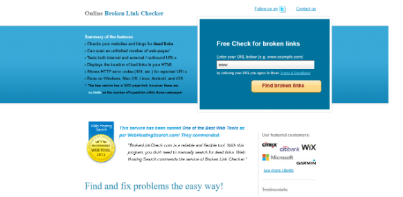 Broken Link Checker