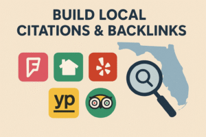 Building local citations and backlinks for Florida SEO